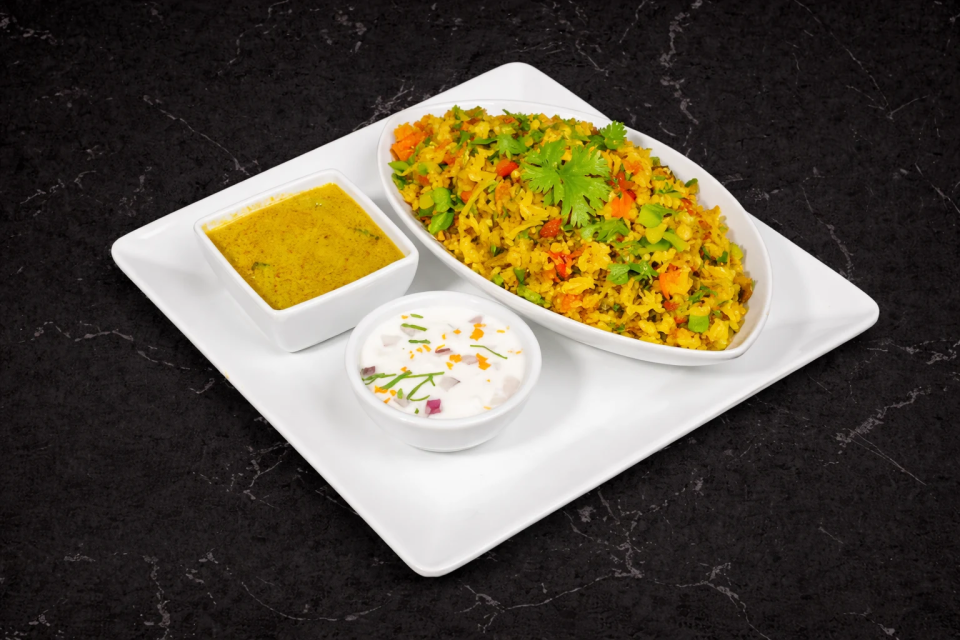 Veg Kothu Parotta in Warrenville