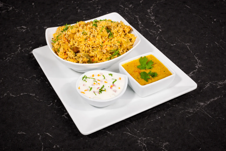 Vegetable Dum Biryani in Warrenville