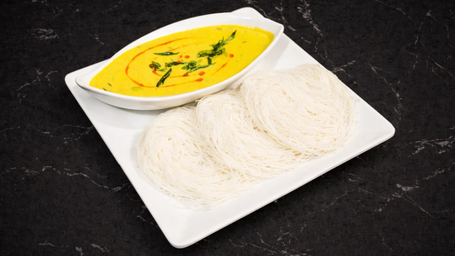 Idiyappam With Mushroom Paya