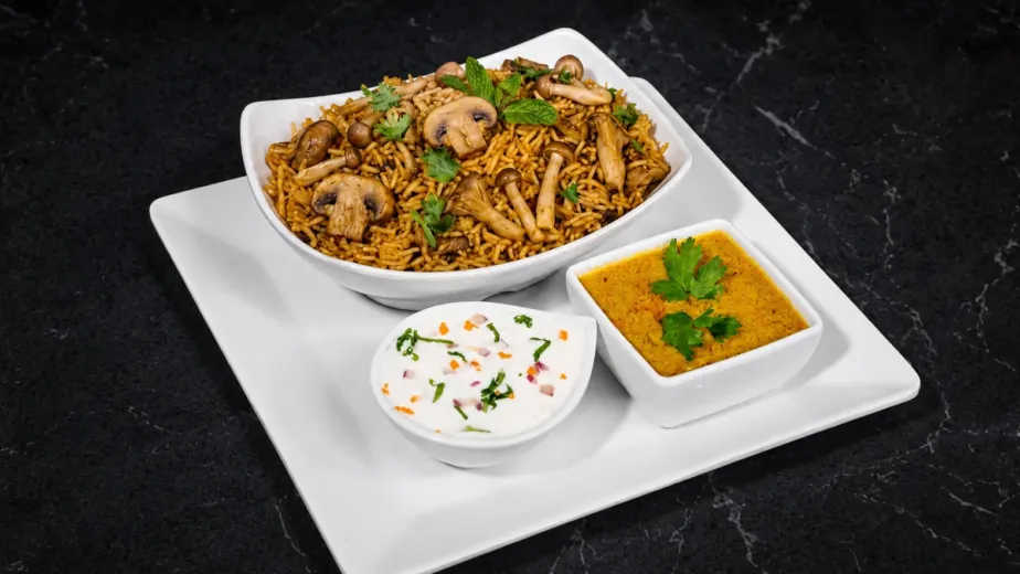 Best Mushroom Biryani in Illinois
